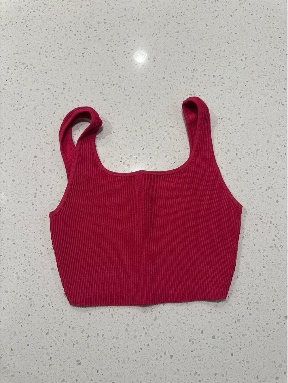 Babaton Sculpt Knit Crop Tank Size Medium